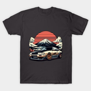 JDM car Japanese Retro Car Racing Drifting Legend Tuning T-Shirt